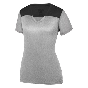 À la mode femmes t-shirts col rond col en V haut court décontracté tenue d'été 100% coton confortable élégant mode - Product Image 1