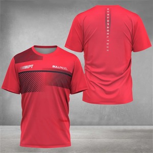 Boutique moda tenis deportes manga corta verano nuevos hombres Fitness deportes transpirable camiseta hombres secado rápido Top - Product Image 2