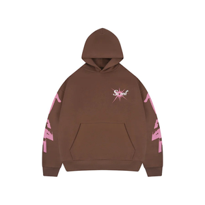 Sweat à capuche unisexe oversize Y2K Graphic Streetwear de haute qualité, design kangourou à épaules tombantes, sweat à capuche brodé personnalisable-taille - Product Image 1