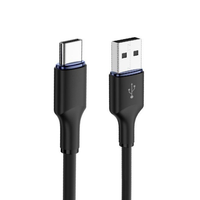Câble de données de charge ultra-rapide 100W Type-C Power Delivery Blanc TPE pour iOS 5A Charge rapide