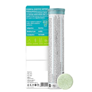 Prebiótico de Equilibrio Digestivo de 18 mil millones de CFU, manzana verde, sabor a menta, 6 cepas únicas, 21 tabletas, paquete seguro para adultos - Product Image 2