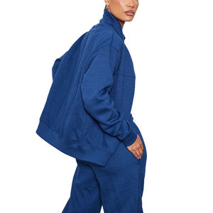 Sudadera con Capucha y Pantalones Deportivos para Mujer, Tallas Grandes, 100% Algodón, con Logotipo Personalizado, Estampado 3D - Product Image 6