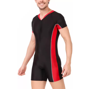 Breathable Material Men Swimming Suit for Swim Training Low Price High Quality Men Swimming Suits for Men With Custom Logo - Product Image 3