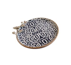 High Grade Quality Multi Functional Usage With Handles <b>Sweet</b> Or Food Serving Trays Luxury Designer Breakfast Server Wooden Tray - Product Image 4