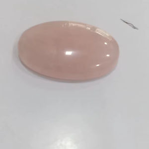โรสควอตซ์ธรรมชาติทรงหลังเบี้ย ล็อตใหญ่ สวยงาม สีชมพู  สำหรับทำเครื่องประดับและบำบัด ลด 20% พร้อมของแถม - Product Image 6