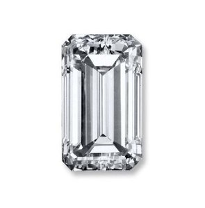 1 Carat Emerald Cut Lab Grown Diamond IGI Certified Loose Stones VVS Clarity for Making <b>Jewelry</b> for women and men from india - Product Image 1