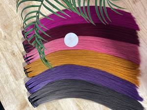 ราคาถูกราคามนุษย์ผมสีเต็มรูปแบบการรวมกลุ่มกระดูกผมตรงการรวมกลุ่มสำหรับผู้หญิงสีดำมนุษย์ผมอัจฉริยะผ้า - Product Image 2