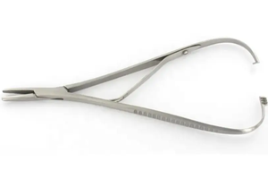 Instrumentos veterinarios profesionales Acero inoxidable Mathieu Soporte de aguja Tijeras Soporte de fórceps manual - Product Image 6