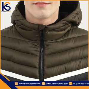 Derniers modèles de vêtements pour hommes Veste matelassée d'hiver Veste matelassée en duvet d'hiver grande taille au prix de gros - Product Image 4