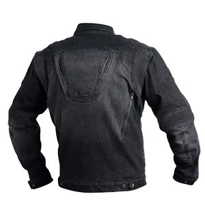 Chaqueta de Invierno de Alta Calidad para Hombre, 100% Algodón, Cuello Alto, Logotipo Personalizado Impreso, Lona Vaquera, Suministro Directo de Fábrica - Product Image 2