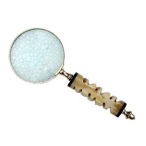 2024 nouveau Design indien artisanat vieilli Bronze métal loupes bonne qualité en gros Vintage verre pour les yeux - Product Image 3