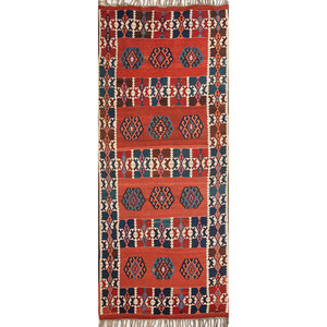 Tapices de Lana Planos Azules Nayaab Paem-987, Alfombras de Lana Azules Elegantes y con Estilo - Product Image 1