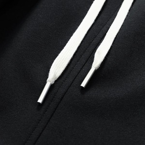 Pantalones de chándal de cintura alta de lona elásticos y cómodos para hombre, pantalones de uso diario con cintura elástica y bolsillos con cremallera, talla XL - Product Image 5