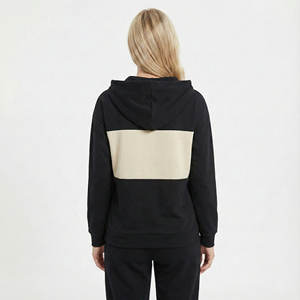 Sudaderas con Capucha Henley de Moda Urbana para Mujer, con Botones, Manga Larga, Casuales, Personalizadas, Precio al por Mayor - Product Image 3