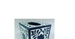 Boîte à mouchoirs en bois de luxe avec incrustation d'os, support décoratif fait à la main pour intérieurs de maison, de bureau et d'hôtel - Product Image 6