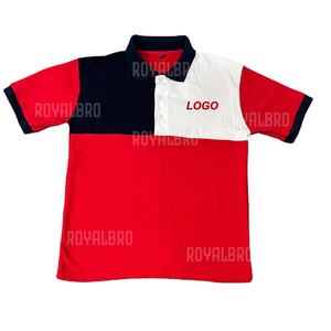 T-shirts polo en coton de haute qualité, teints en couleur pure, taille adulte, pour hommes, pour hommes - Product Image 1