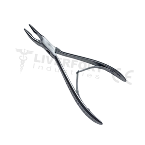 German Steel Dental Bone Rongeur Micro Friedman 14cm/5,5 "recto, mandíbula de 1,3mm, pinzas de corte de recontorno de ajuste delicado CE ISO - Product Image 1