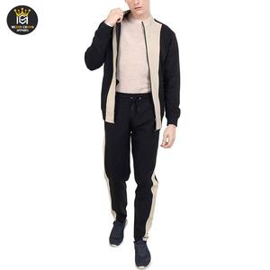 Trajes de Jogger de entrenamiento de fútbol informales personalizables para hombre, chándales de rayas de estilo juvenil en colores personalizados para la temporada de invierno - Product Image 2