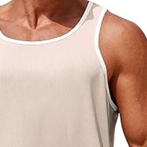 Custom Workout Sleeveless <b>Black</b> Cropped Lightweight Muscle Tee Mesh <b>Tank</b> <b>Top</b> <b>Men</b> Oversized <b>Tank</b> <b>Top</b> <b>Men</b> - Product Image 2
