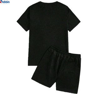 Nuevo Conjunto Deportivo Personalizado para Hombre, Talla Grande, Verano, Secado Rápido, Cómodo, Transpirable, Unisex, con Logotipo Personalizado, de Algodón - Product Image 3
