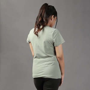 Camiseta de Verano para Mujer, Estilo Desgastado, Personalizada, Holgada, Informal, de Manga Corta, Calidad Premium, 100% Algodón, Bordada - Product Image 5