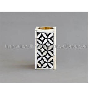 Haute qualité nacre os incrustation Bakhoor brûleur à la main porte-encens été encens vadrouille os incrustation pour printemps été - Product Image 2