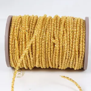 Braided Trim Cord In stock Polypropylene rope drawing braided rope knitted cord