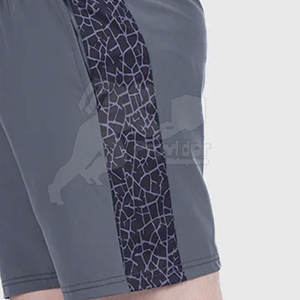 Short de gymnastique pour hommes de haute qualité, meilleure vente, motif solide, séchage rapide, respirant, écologique, polyester/coton - Product Image 6