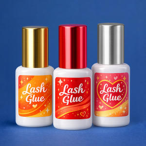 กาวต่อขนตาแบบแห้งเร็ว 1-1.5 วินาที ยี่ห้อสินค้าสั่งผลิต บรรจุภัณฑ์ตามสั่ง กาวติดขนตาคุณภาพพรีเมียม ติดทนนานระดับมืออาชีพ - Product Image 1