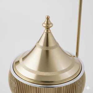 Elegante Calentador de Comida Estilo Nórdico de Acero Inoxidable Dorado con Soporte Colgante para Buffet, Decoración de Mesa para Banquetes de Lujo - Product Image 6