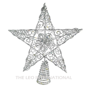 Iron Metal Star Shape Chrishtmas Tree <b>Topper</b> Fancy Style Handmade Hot Selling Highest Quality Luxury <b>Christmas</b> Tree <b>Topper</b> - Product Image 5