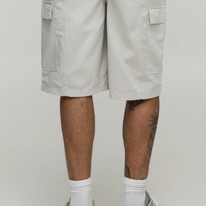 Pantalones Cortos de Diseño Moderno para Hombre al por Mayor, Transpirables y Ajustables, con Múltiples Bolsillos, Diseño Elegante, Mezcla de Algodón, Logotipo Personalizado - Product Image 2