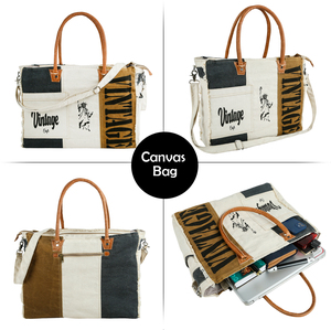 Handmade Mua Sắm Của Phụ Nữ Retro Kích Thước Lớn Vải Vai Túi Hobo Túi Xách Giản Dị <span class=keywords><strong>Tote</strong></span> Túi Cho Phụ Nữ - Product Image 5