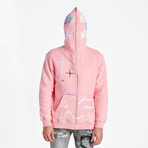 เสื้อฮู้ดซิป100% แบบมีซิปหน้าเต็มตัวทำจากผ้าฝ้ายออกแบบได้ตามที่ต้องการ - Product Image 1