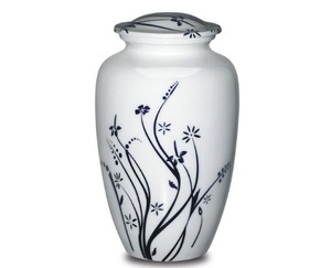 Urnes funéraires pour cendres d'adultes, Urne Lune Nocturne Grande pour cendres d'êtres chers, Taille 10,5 po et 220 Cu. in - Product Image 1