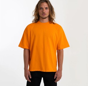 Venta al por mayor personalizado Boxy Fit recortada Camiseta para los hombres de alta calidad Streetwear camiseta de gran tamaño a bajo precio - Product Image 2