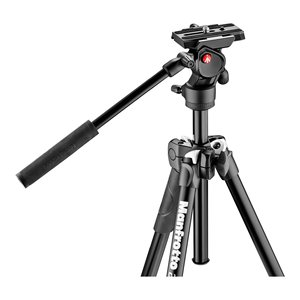 Kit de Trípode Ligero Befree 290 con Cabezal de Vídeo Fluido MVH400AH para Cámaras DSLR - Negro - Product Image 3