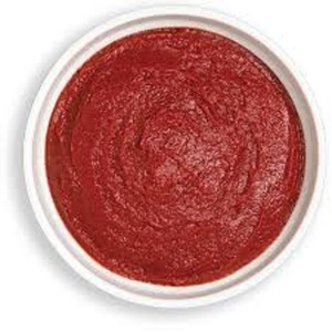 Pasta de Tomate Enlatada de Buena Calidad, Conservada en Agua, Sabor Salado - Product Image 1
