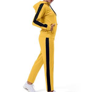 Custom Printing Embroidery Logo Plus Size Casual Wear Fashion 2 Piece Set Jogger <b>Sweatshirt</b> Sweatpants Tracksuit for Women - Product Image 6