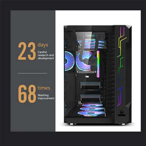 Caja de Ordenador para Juegos ATX M-AXT con Luces LED RGB, Modelo 2022 - Product Image 3
