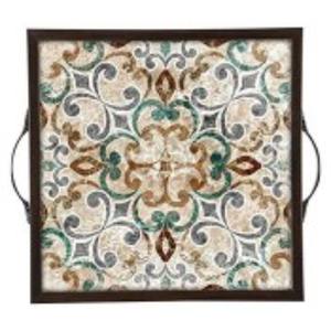 Bandejas Meena al por mayor para servir utilidades de cocina, bandeja de café decorativa, vajilla, bandejas de servicio de alta calidad estándar - Product Image 1