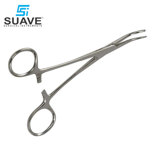 14cm 16cm hémostat kelly pince à verrouillage pince hémostatique chirurgical incurvé droit Kelly pince par SUAVE INSTRUMENTS SURGICAUX - Product Image 6