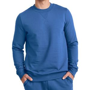 VENTE FLASH Ensemble personnalisé 2 pièces en coton 100% pour l'hiver, T-shirts à manches longues brodés avec logo personnalisé, 2026 - Product Image 1