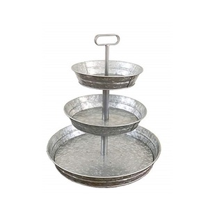 Gold Plated Metal <b>Cake</b> <b>Stand</b> with 3 <b>Tier</b> Wedding Party Decoration Snacks and Cookies Display Decoration <b>Stand</b> <b>Cake</b> Serving Tray - Product Image 6