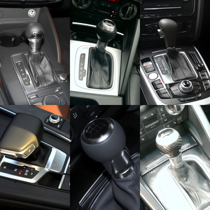 3 एडेप्टर एल्यूमीनियम मिश्र धातु के साथ मैनुअल ट्रांसमिशन शिफ्टर लीवर हैंडल - Product Image 4