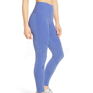New Breathable Seamed Knitted Women's High Waisted Lightweight Quick Dry Customizable Fitness <b>Leggings</b> - Product Image 3