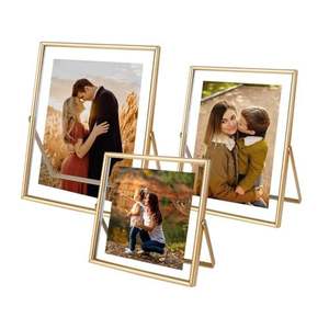 Cadre photo en métal design, idéal pour les intérieurs élégants, présentant des œuvres d'art, des portraits de famille et des photos créatives magnifiquement. - Product Image 6