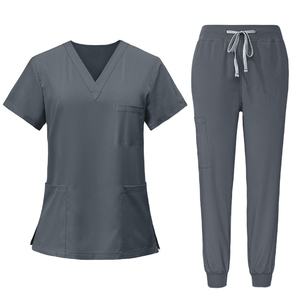 Tenues Médicales Personnalisables pour Infirmières : Blouse et Pantalon Jogger, Uniformes d'Hôpital pour Femme, Ensembles de Tenues Médicales Tendance 2026 - Product Image 2
