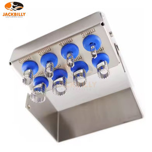 Kit de forets à trépine d'implant dentaire professionnel 8 pièces ensemble d'instruments manuels en acier inoxydable pour la récolte d'os chirurgicaux - Product Image 2