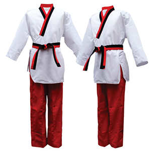 Precio directo de fábrica, logotipo de bordado personalizado, uniforme de Taekwondo de artes marciales, buena calidad, último diseño, uniforme de Taekwondo - Product Image 1